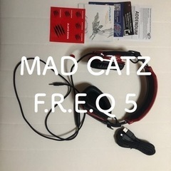 ◯【2〜3度使用】MAD CATZ F.R.E.Q5 マイク付き...