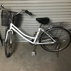 中古・普通の6段変速自転車です。