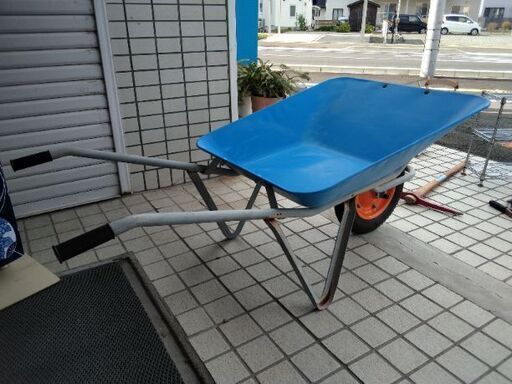 金属 一輪車 猫車 本格的 ガーデニング