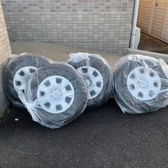 トヨタ ハイエース タイヤ+純正ホイール - タイヤ、ホイール 