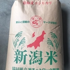 【生産農家】　岩船産コシヒカリ（玄米）30kg 