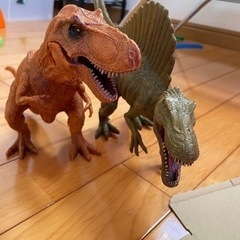 恐竜2体セット