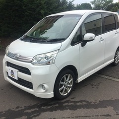 ムーヴカスタム4WD 車検令和6年5月　最短翌日納車可能