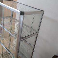 市内配送無料！　アルインコ アルミフレーム 両面引き戸 ガラス温室 GL-815S　