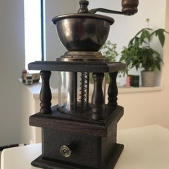 昭和レトロ　木製コーヒーミル　ヴィンテージ