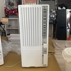 窓用エアコン！Haier  JA-16S（リモコンなし）窓枠有り