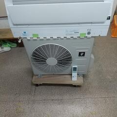 シャープ6畳エアコン洗浄済み2018年