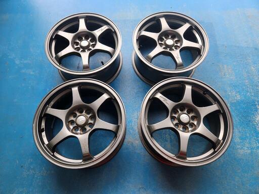 4本セット】社外アルミホイール16インチ7Jオフセット42 (ベストカー  