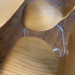 《値下げ》北欧家具　daneqrka ダイニングセット　イス4脚