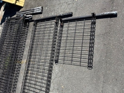 熊よけにも、スチールフェンス
