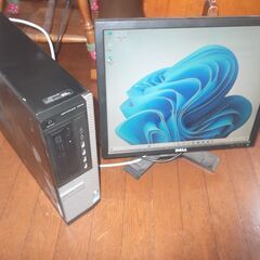 第203号 Windows11パソコン（テレビとデルパソコン）か（デルモニター