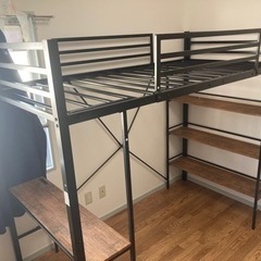収納付きロフトベッド♡