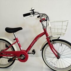 子供用自転車　１８インチ　赤　自転車あさひ