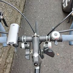 売約済みですm(_ _)m【札幌市内配達無料】【防犯登録料込】美品中古車　Grandir　バーテープ新品　３x７段切替　フロントライト付き