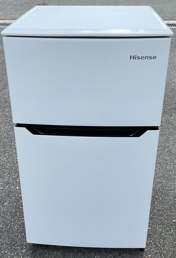 【RKGRE-193】特価！ハイセンス/Hisense/93L 冷凍冷蔵庫/HR-B95A/中古品/2021年製/当社より近隣無料配達！