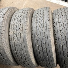 BS 195/80R15 107/105L LT 4本 夏タイヤ ハイエースキャラバン
