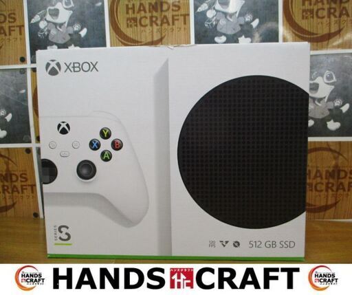 マイクロソフト　Series S Xbox 512GB　中古品　本体/ワイヤレスコントローラー/ハイスピードHDMIケーブル付　【ハンズクラフト宜野湾店】