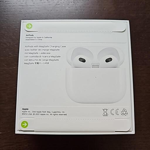 堅実な究極の Apple AirPods 第3世代 MagSafe充電ケース付き