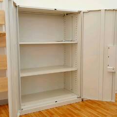 ★ジモティ割あり★ 稲葉製作所 オフィス用品 ホワイト H109.5×D40×W80 YJ362