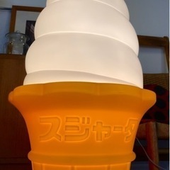 ☆ソフトクリーム スジャータ TOMI 電飾看板 業務用 電飾 ディスプレイ