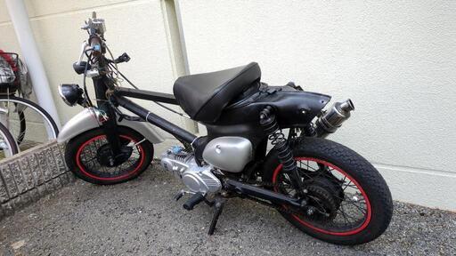 ホンダ リトルカブ125cc　カスタム途中　原付2種と交換可