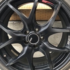 商談中 SSRホイールセット GTV03 18×7.5＋48