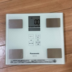 【引取り限定】体重計 電池式 Panasonic パナソニック ...