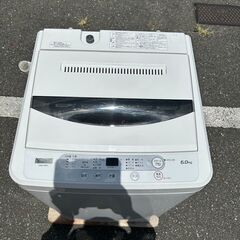 洗濯機 ヤマダ 2020年 6kg YWM-T60G1【安心の3ヶ月保証】💳自社配送時🌟代引き可💳※現金、クレジット、スマホ決済対応※
