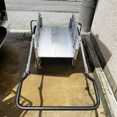 ※お取引き中※16日迄値下げリアカー　リヤカー　アルミ　中古