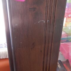 　193>  　アンティーク風３面ガラス飾棚　コレクションケース　鏡付き-【新品未使用】CHRISTIAN DIOR スキニースカーフ