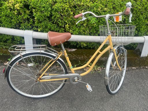リサイクルショップどりーむ鹿大前店】No1752 自転車 黒色 ママチャリ