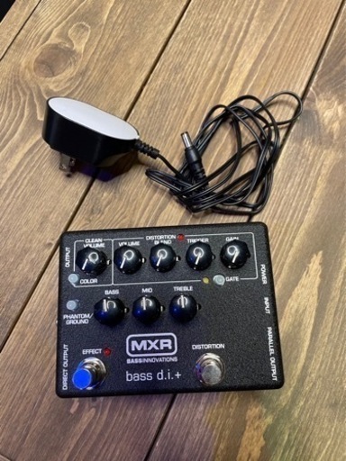 MXR ( エムエックスアール )  M80 Bass D.I. + 定番ベースプリアンプ\u0026電源アダプターセット
