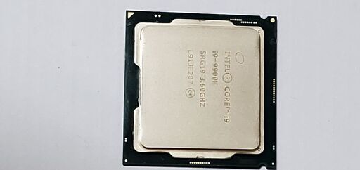 CPU: intel i9 9900k 本体