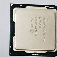 CPU: intel i9 9900k 本体