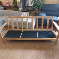 売約済【愛品倶楽部柏店】　ウニコ　ＶＩＳＫＡ　カバーリングソファ３シーター　ナチュラル