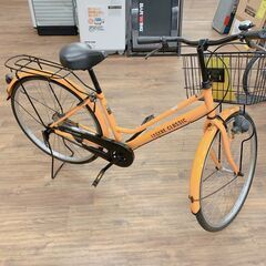 自転車　26インチ　オレンジ