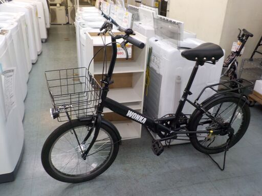 Ｇ：078549　自転車　６段ギヤー　折りたたみ
