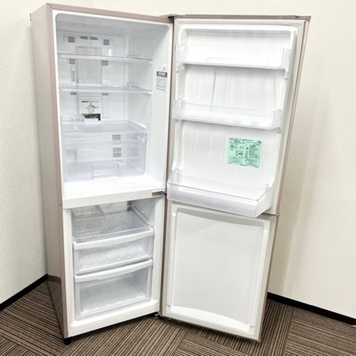 激安‼️13年製 256L MITSUBISHI 2ドア冷蔵庫 MR-H26W-P01844