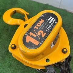 KITO キトー M3 チェーンブロック 1 1/2t【野田愛宕店】【店頭取引限定