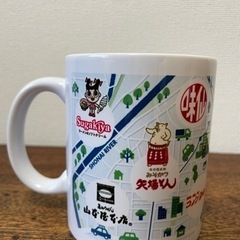 【未使用・新品】名古屋　有名店ロゴ入り　マグカップ　ノベルティ