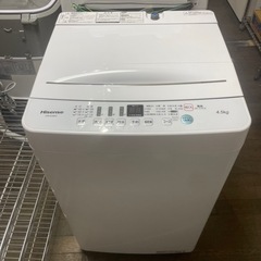 北海道  帯広  Hisense   2019年製  ４.5kg...