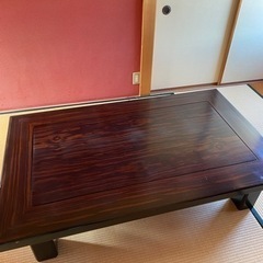 【美品】木製ローテーブル