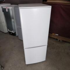 2ドア冷蔵庫　2022年製　146L 三菱 白