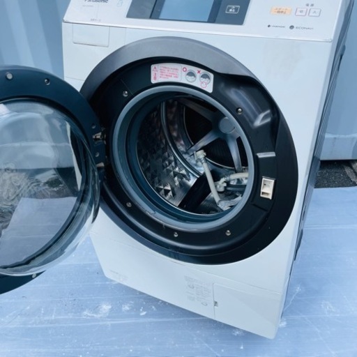 美品】ドラム式電気洗濯乾燥機「Panasonic」NA-VX9500L「配送費  