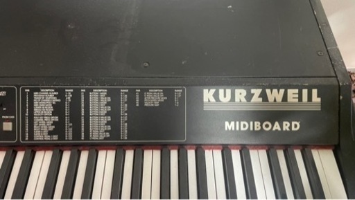 KURZWEIL MIDIBOARDとRoland D-110セット︎シンセサイザー︎