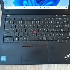 516-1☆Office2019搭載！快速コンパクトノート！ThinkPad X280 i5 
