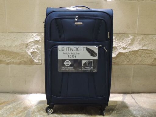美品☆大型 ソフトタイプ キャリーケース Samsonite 30Spiner ネイビー