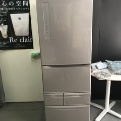 東芝　ノンフロン冷凍冷蔵庫　410L 2017年製　5ドア　自動...