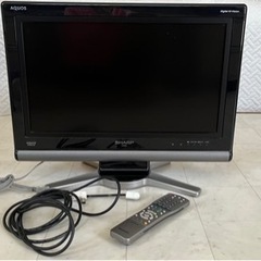 SHARP AQUOS 液晶カラーテレビ　LC-20D10 