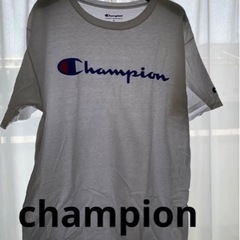 【champion】Tシャツ　白